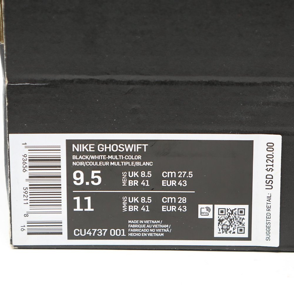 Nike Ghoswift D/MS/X London Rave Running Shoe DMSX CU4737-001 Jogging Jog - Picture 9 of 10